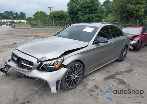 2019 Mercedes-Benz C 300 из США, поврежденный, VIN 55SWF8DB6KU311910